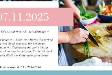 Workshop Kochen für Großgruppen 07.11. 17 Uhr
